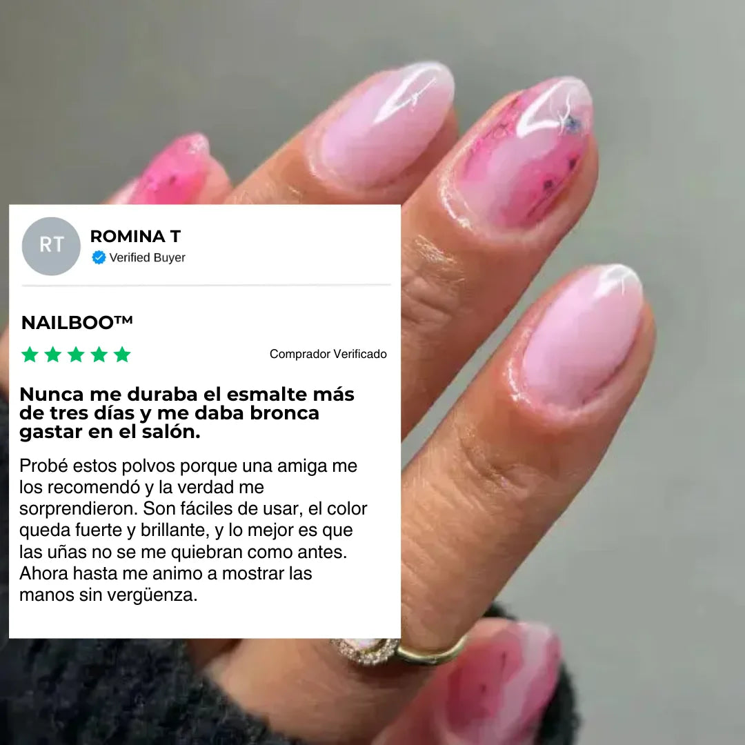 Nailboo™: Uñas fuertes y brillantes de salón, en casa y sin gastar de más